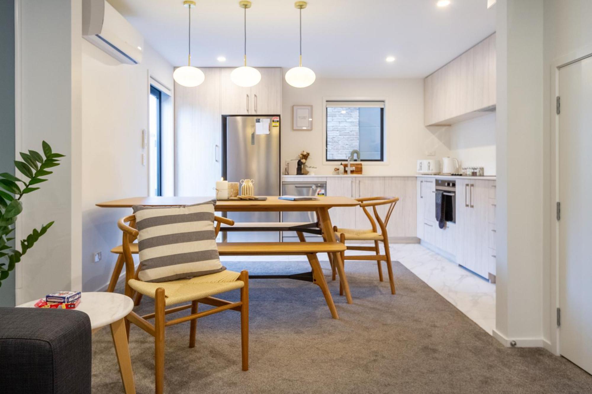 Stylish Central City Townhouse Next To Little High Christchurch Buitenkant foto