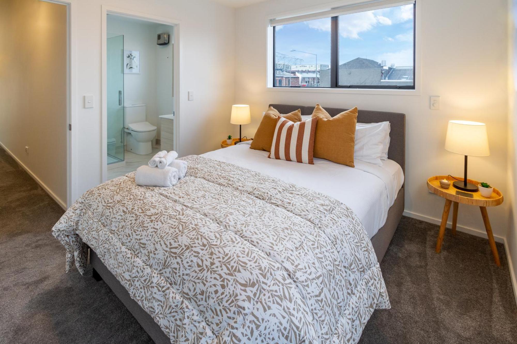 Stylish Central City Townhouse Next To Little High Christchurch Buitenkant foto