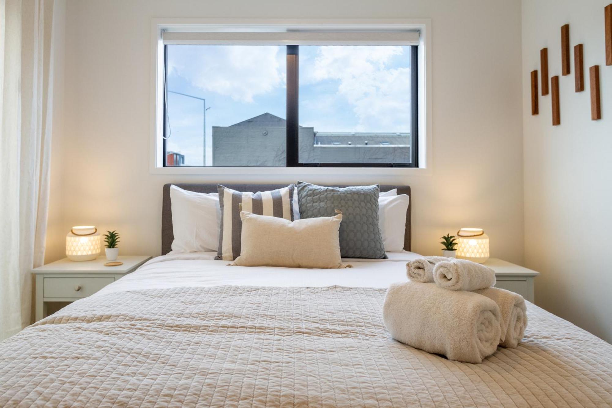Stylish Central City Townhouse Next To Little High Christchurch Buitenkant foto