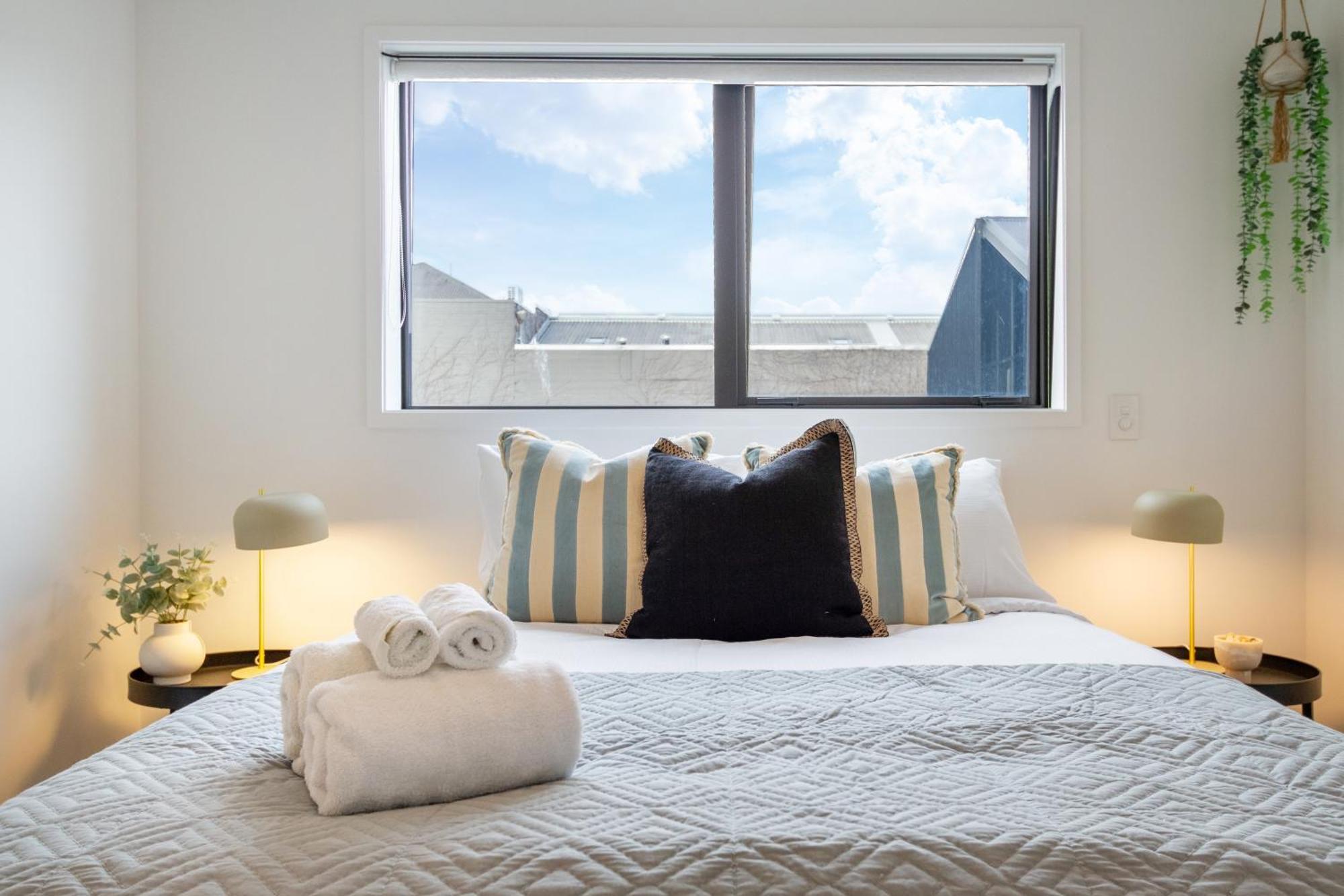 Stylish Central City Townhouse Next To Little High Christchurch Buitenkant foto